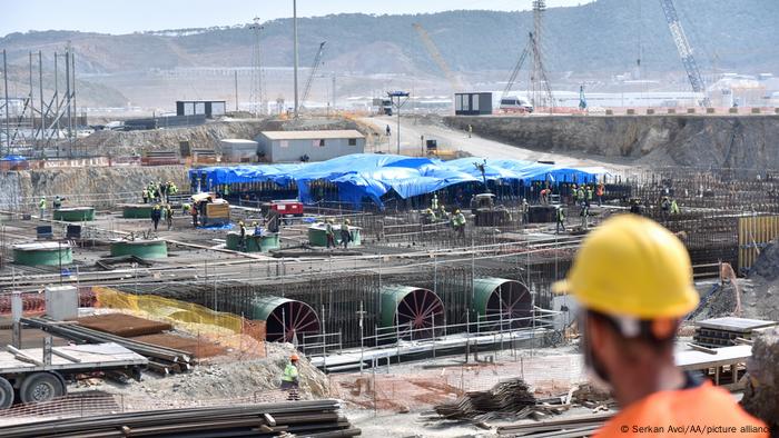 Vista general de la planta nuclear de Akkuyu, en Mersin, Turquía (10.03.2021)