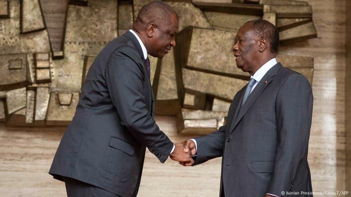 Elfenbeinküste | Hamed Bakayoko und Alassane Ouattara Elfenbeinküste | Hamed Bakayoko und Alassane Ouattara