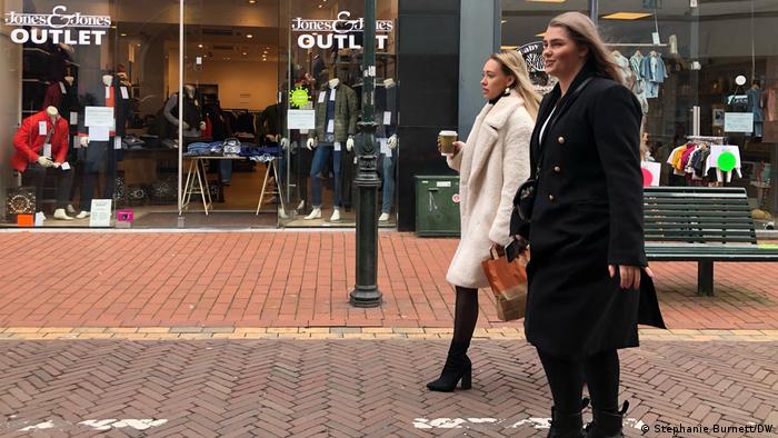 Niederlande Covid-19 Wiederöffnung der Geschäften