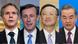 Kombo-Bild Tony Blinken, Jake Sullivan, Yang Jiechi, Wang Yi Kombo-Bild Tony Blinken, Jake Sullivan, Yang Jiechi, Wang Yi