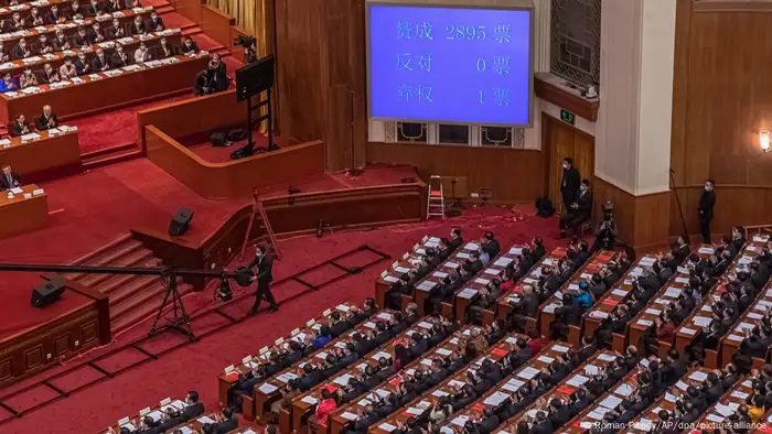 China Jahrestagung des Nationalen Volkskongresses