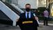 Deputado Leonel Radde segura camiseta com a palavra "antifascimo" Deputado Leonel Radde segura camiseta com a palavra "antifascimo"