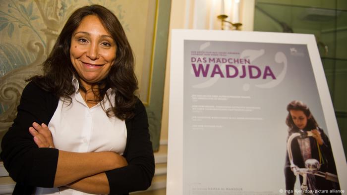 Saudi Arabia's most popular director Haifaa al-Mansour promoted her film Wadjda in 2013