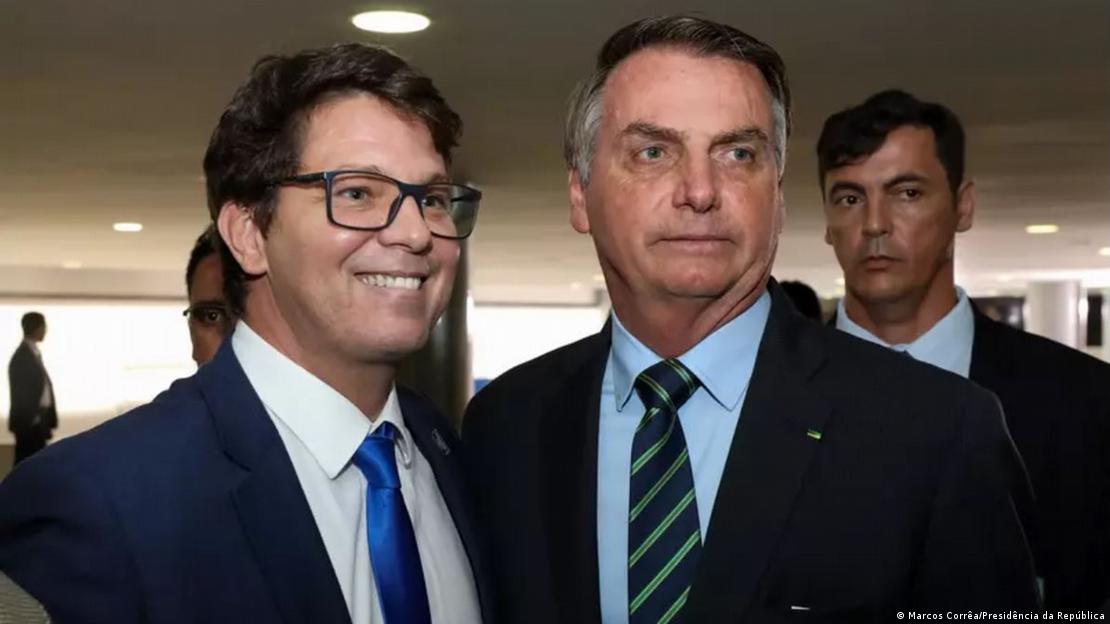 Mário Frias e Jair Bolsonaro