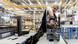 Worker constructs a Lithium-Ion battery in a European factory Worker constructs a Lithium-Ion battery in a European factory