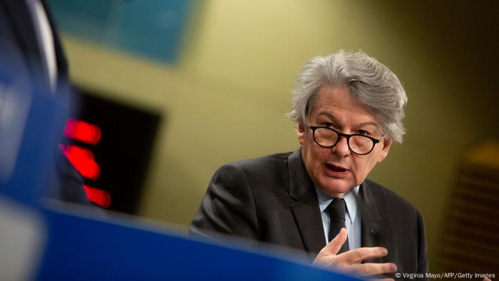 EU-Kommissar Thierry Breton | Batterie-Produktion in Europa geplant