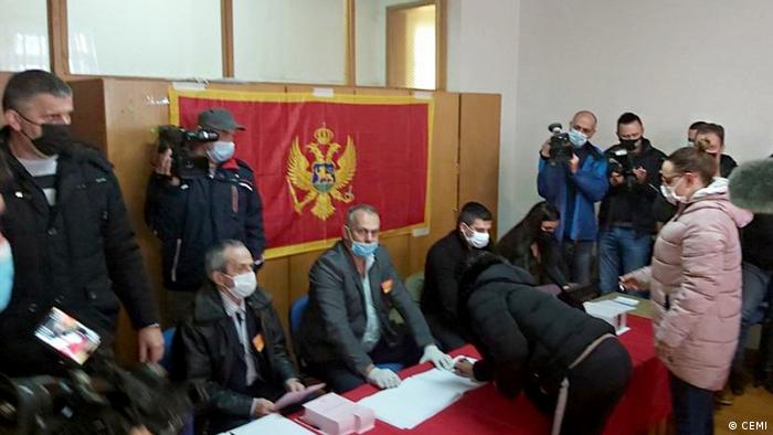 Montenegro Niksic Wahlentag