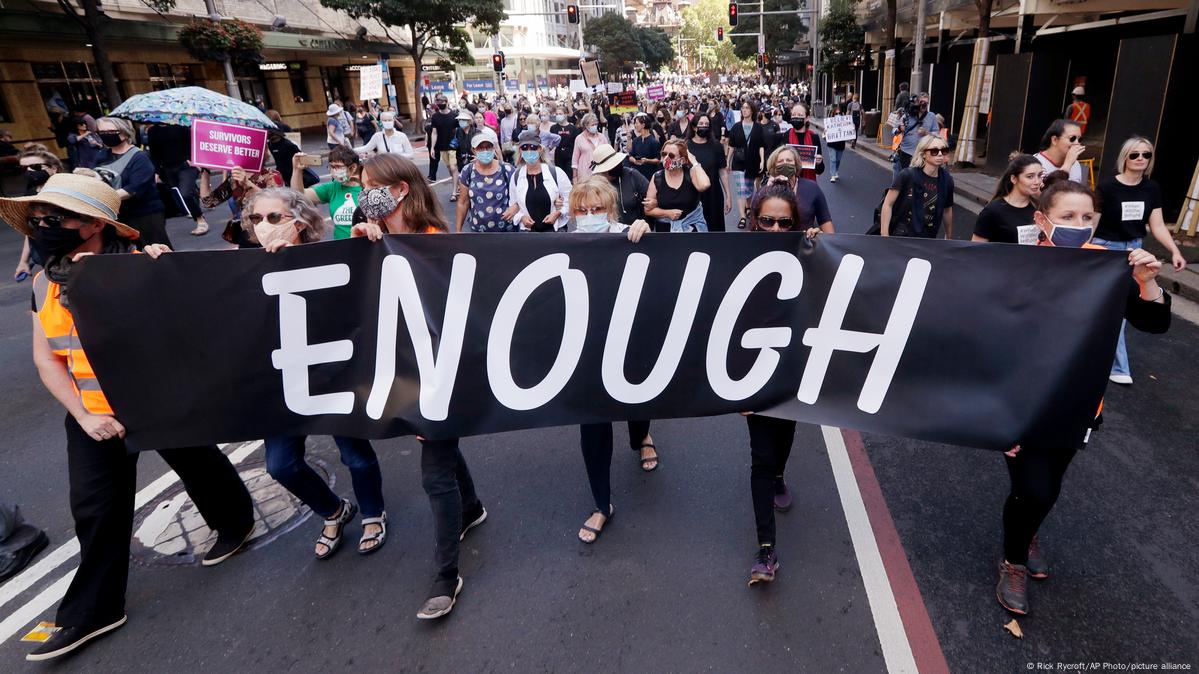 Australia Women Protest Against Sexual Violence – DW – 03/15/2021