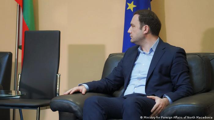 Bulgarien/Nord-Mazedonien Der mazedonische Außenminister Bujar Osmani trifft den bulgarischen Premierminister Bojko Borissov in Sofia