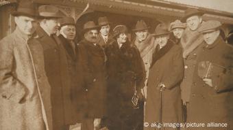 Польская делегация на переговорах в Риге, 1921 год