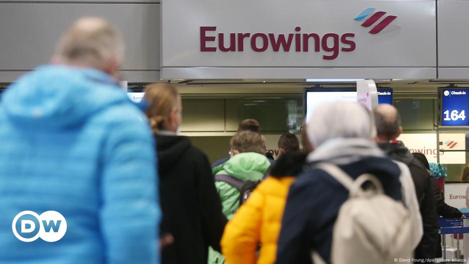 Photo of Deutschland: Eurowings-Piloten streiken am Donnerstag |  Nachrichten |  DW