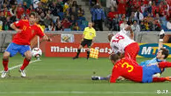 WM Südafrika 2010 Spanien vs Schweiz