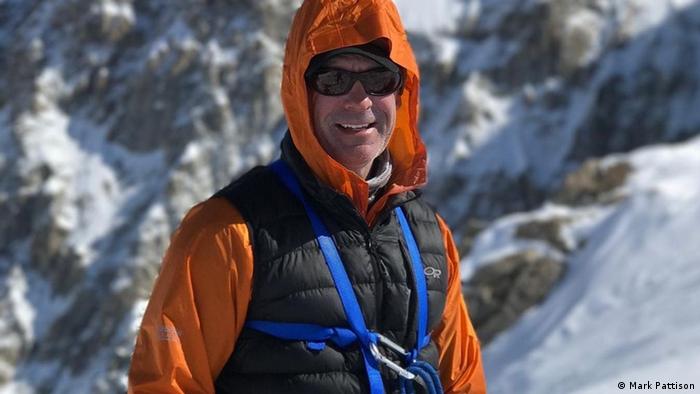 Bergsteiger Mark Pattison