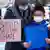 USA Philadelphia, Protest gegen anti-asiatischen Rassismus