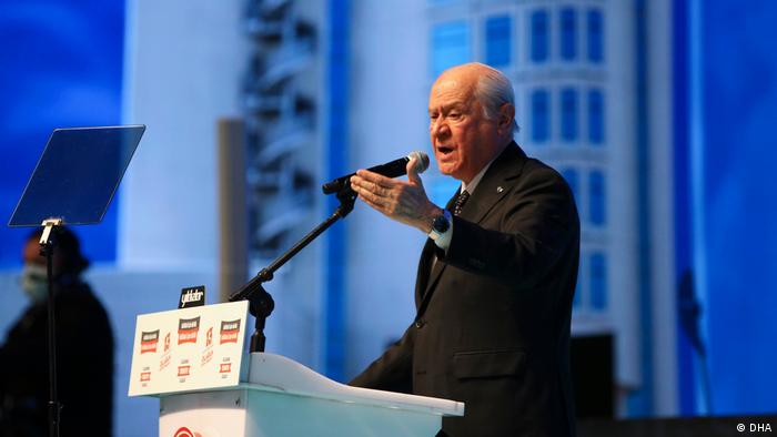Parteitag der Partei der Nationalistischen Bewegung MHP in Ankara