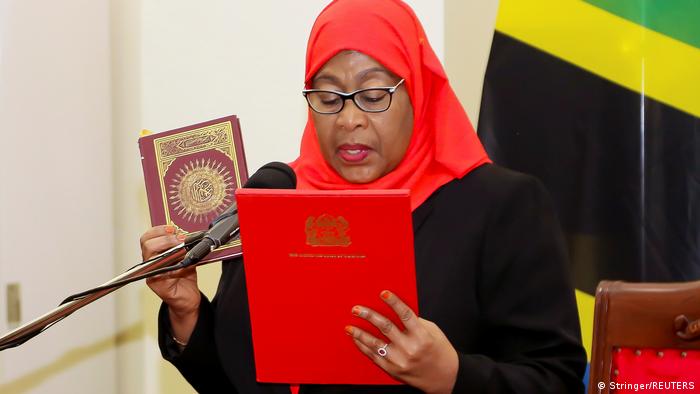 Tansania Daressalam | Amtseinführung neue Präsidentin Samia Suluhu Hassan