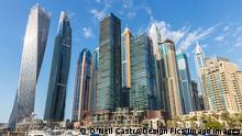 Buildings of Dubai Marina Dubai, Dubai, United Arab Emirates PUBLICATIONxINxGERxSUIxAUTxONLY Copyright: O NeilxCastro 13200569 
