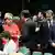 Teilnehmer des EU-Gipfels in Brüssel, u.a. Bundeskanzlerin Merkel und der spanische Ministerpräsident Zapatero (Foto: AP)