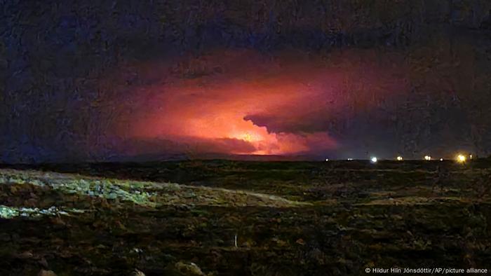 Island I Vulkanausbruch