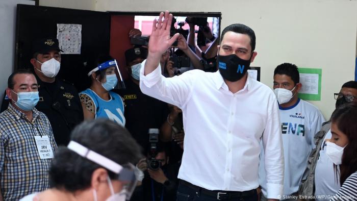El Salvador Wahlen Mario Duran Kandidat El Salvador Wahlen Mario Duran Kandidat