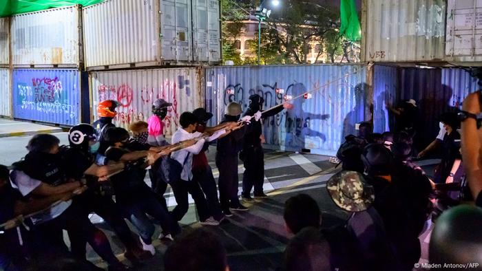 Protestas en Bangkok