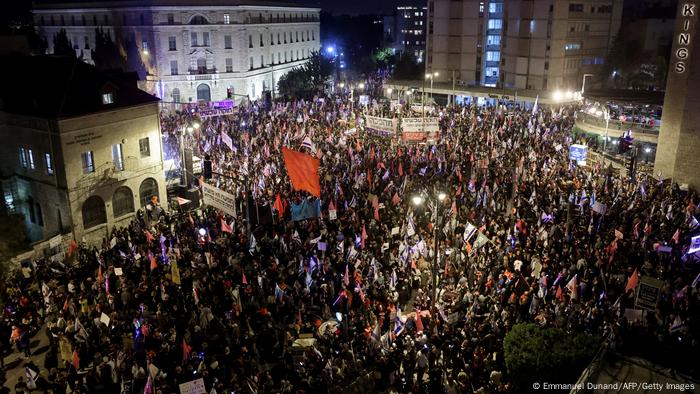 Israel Protest gegen Netanjahu Israel Protest gegen Netanjahu