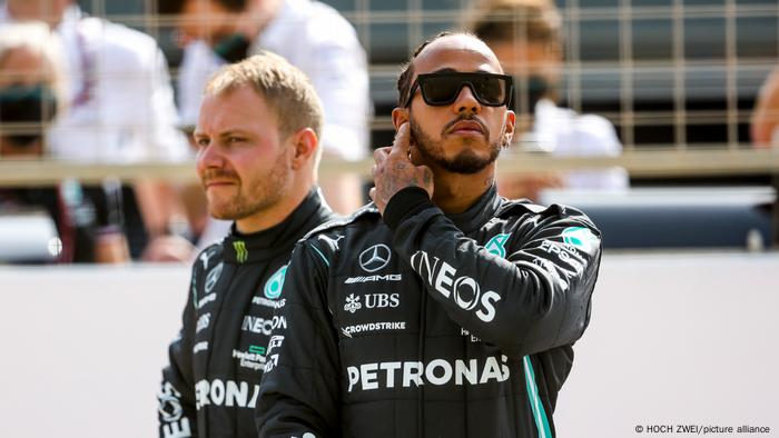 Formel 1 |  Test |  Mercedes-AMG Petronas |  Bottas und Hamilton