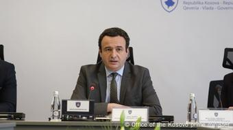 Kosovo Premierminister Albin Kurti