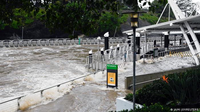 Australien Überflutung Flut 