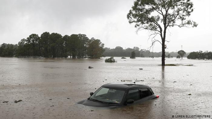 Australien Überflutung Flut 