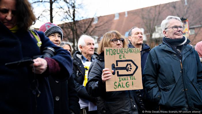 Denmark protest