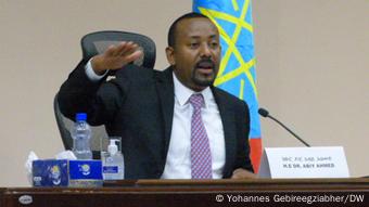 Äthiopien Premierminister Abiy Ahmed Parlament