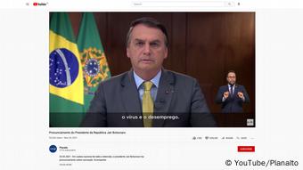 El presidente Jair Bolsonaro.