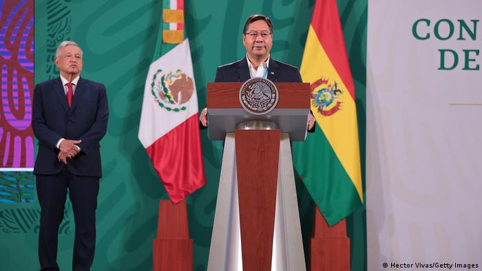 Luis Arce llega al Palacio Nacional de México para reunirse con López  Obrador | Las noticias y análisis más importantes en América Latina | DW |  24.03.2021