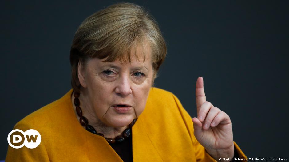 Angela Merkel gets her AstraZeneca COVID vaccine shot | DW | 16.04.2021