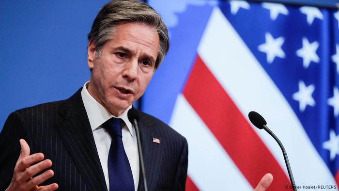US Secretary of State Blinken calls on NATO allies to help counter  ′aggressive and coercive′ China | News | DW | 24.03.2021