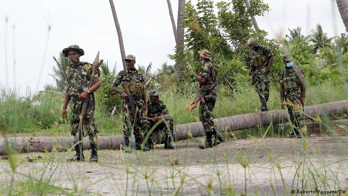 Militares moçambicanos em Cabo Delgado