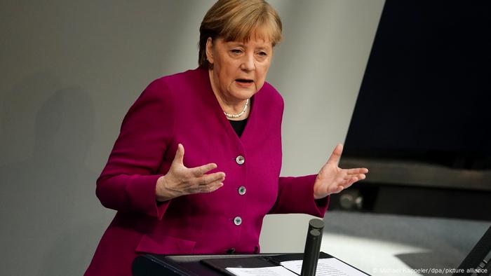 Covid-19 : Merkel défend sa politique de gestion | Allemagne | DW |  25.03.2021