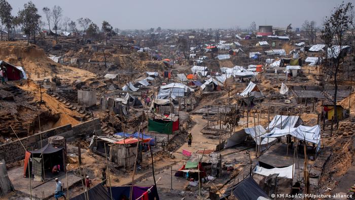 Bangladesch | Brand zerstört Ronhingya Flüchtlingscamp in Cox's Bazar