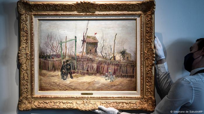 Frankreich Van Gogh Scene de rue a Montmartre Sotheby's