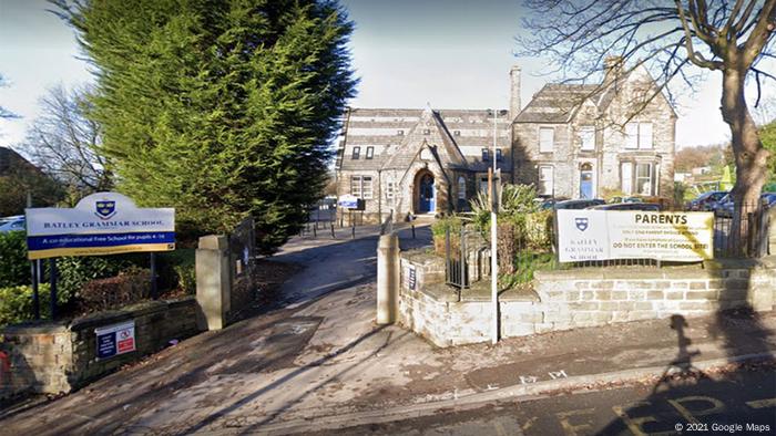 Großbritannen Batley Grammar School in West Yorkshire