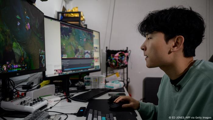 Südkorea Gamer Kim Min-kyo Streaming