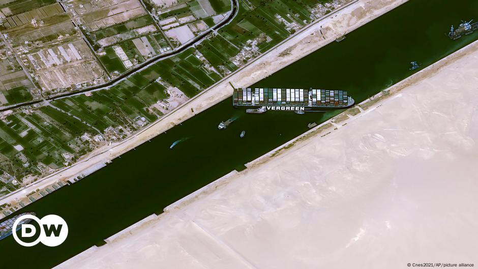 Blockage of the Suez Canal: fears for trade |  International |  DW