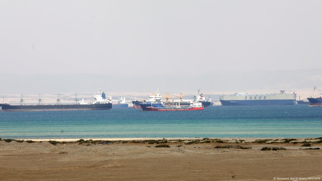 Suez Canal Shipping Backlog Cleared News Dw 03 04 2021