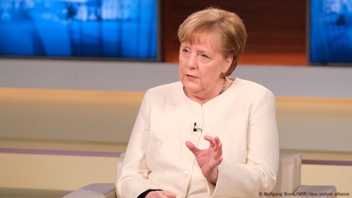 Angela Merkel zu Gast bei Anne Will (28.03.2021)