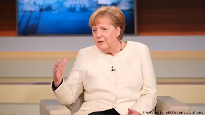 Bundeskanzlerin Angela Merkel zu Gast bei Anne Will
