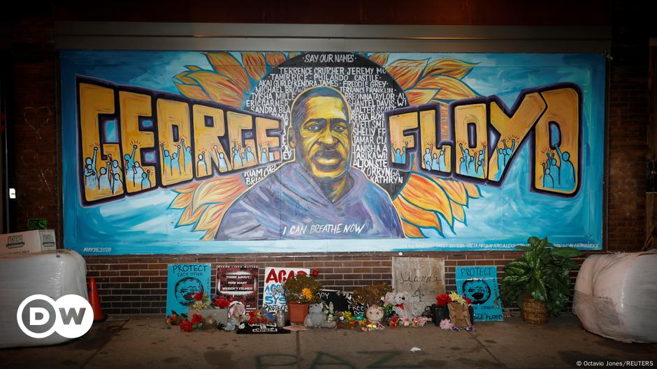 Remembering George Floyd Through Street Art All Media Content Dw 22 04 2021