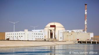 Iran's Bushehr Nuclear Power Plant located by the sea