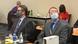 Defense attorney Eric Nelson (left) and former Minneapolis police officer Derek Chauvin (right) in court Defense attorney Eric Nelson (left) and former Minneapolis police officer Derek Chauvin (right) in court