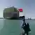 Navio Ever Given após ser desencalhado no Canal de Suez